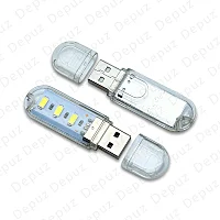Mini USB 3 LEDs Emergency Night Light - LED Power Bank Light